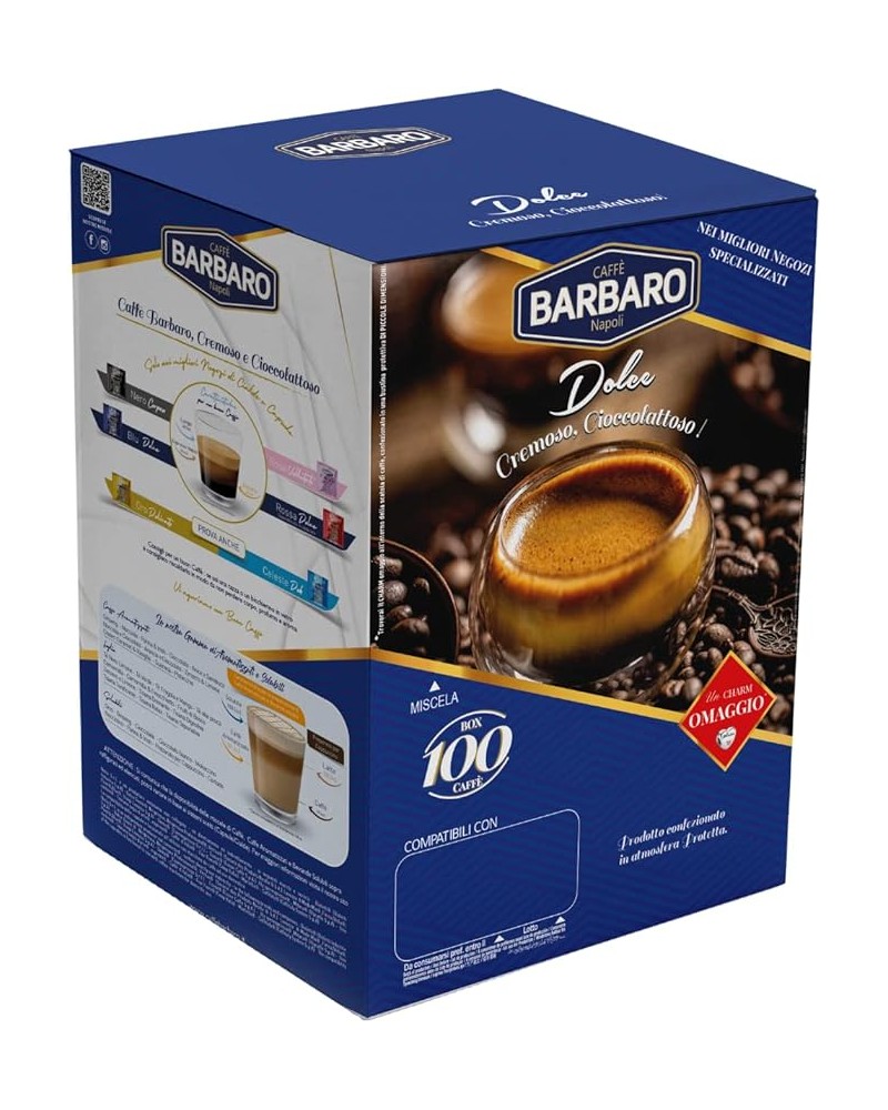 Capsule Caff Barbaro Dolce Gusto Blu Espresso Di Qualit