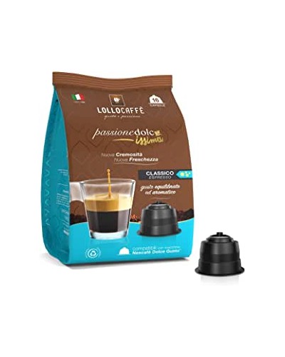 96 CAPSULE COMPATIBILI DOLCE GUSTO LOLLO - MISCELA CLASSICA