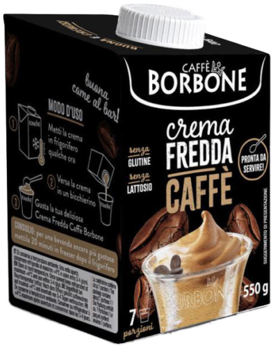 Crema fredda Caffè Borbone 10 brik