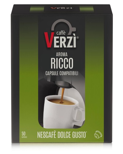 50 Capsule Dolce Gusto VERZI RICCO