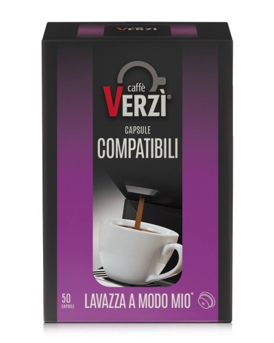 50 Capsule Compatibili A Modo Mio Verzì – Aroma Forte