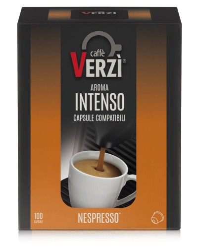 100 Capsule Compatibili Nespresso Verzì – Aroma Intenso