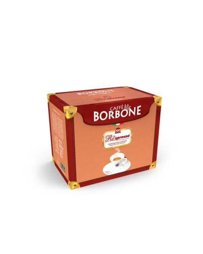 100 Capsule Compatibili con macchine Nespresso®* Borbone - Miscela ROSSA