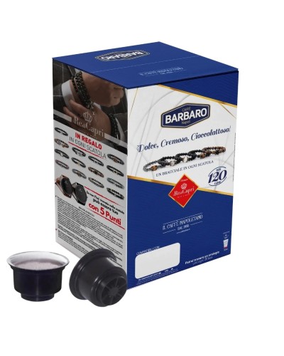 100 Capsule Caffè Barbaro compatibili CAFFITALY - Miscela Dek