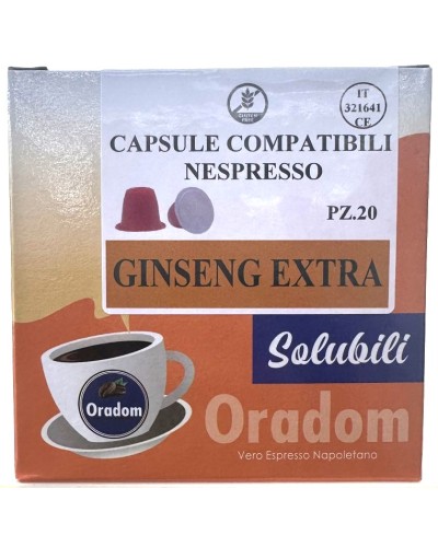 Ginseng - 20 Capsule  Compatibile Nespresso ORADOM