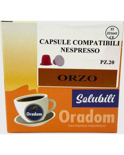 Orzo - 20 Capsule  Compatibile Nespresso ORADOM