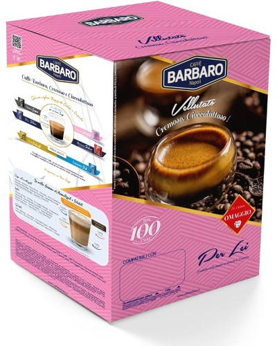 100 Capsule Caffè Barbaro compatibili CAFFITALY - Miscela Rosa