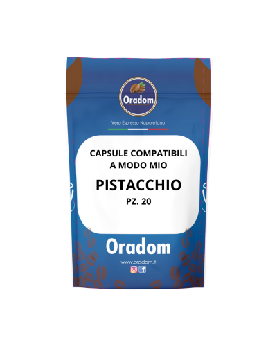 Pistacchio - 20 Capsule Compatibili A Modo Mio ORADOM