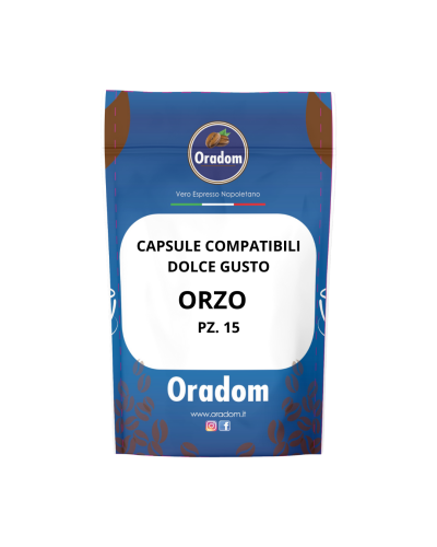 Orzo - 15 Capsule Compatibile Dolce Gusto ORADOM