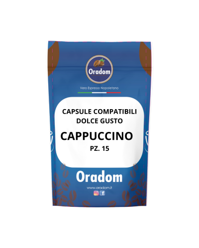 Cappuccino - 15 Capsule  Compatibile Dolce Gusto ORADOM