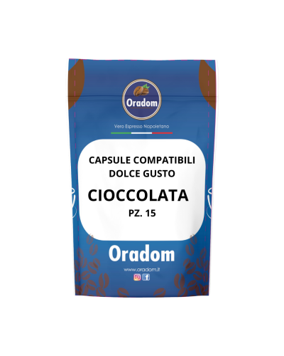 Cioccolata - 15 Capsule Compatibile Dolce Gusto ORADOM