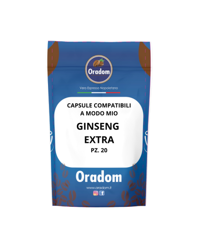 Ginseng Extra - 20 Capsule Compatibili A Modo Mio ORADOM