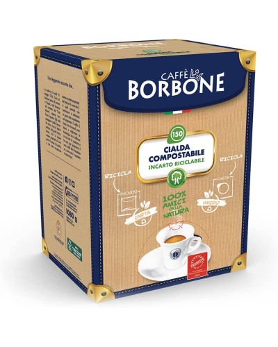 Cialde ESE 44, Caffè Borbone Miscela Blu - 150