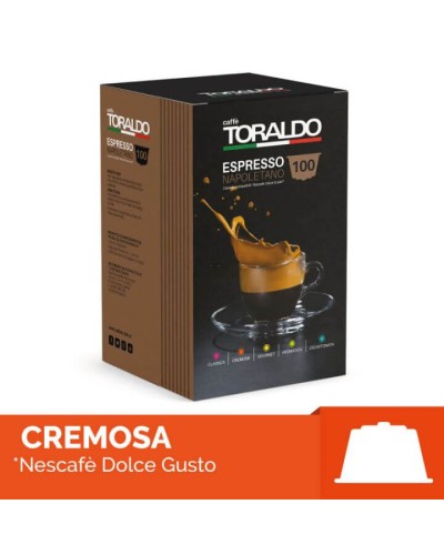 50 Capsule Compatibili Nescafè Dolce Gusto* Toraldo - Miscela Cremosa