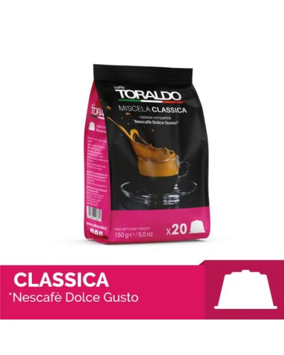 100 Capsule Compatibili Nescafè Dolce Gusto* Toraldo - Miscela Classica