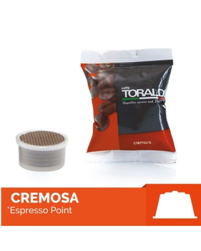 100 Capsule Compatibili Espresso Point* Toraldo - Miscela Cremosa