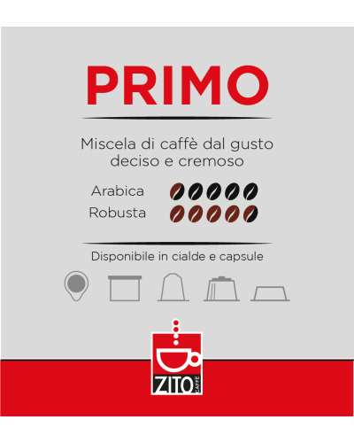 100 Capsule Compatibili Nespresso Zito - Miscela PRIMO