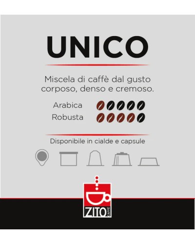 100 Capsule Compatibili A modo Mio Zito - Miscela UNICO